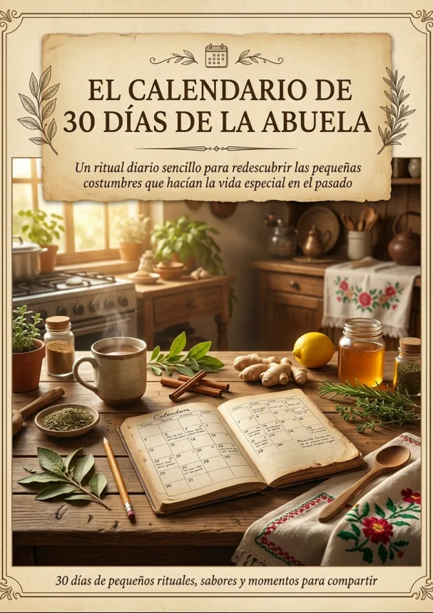 Calendario de 30 días de rituales tradicionales